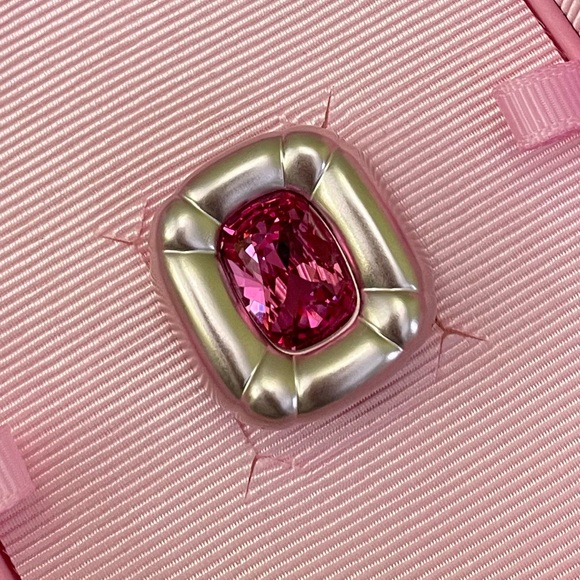 New Swarovski Crystal Dulcis Pink Ring 55 - Picture 4 of 14